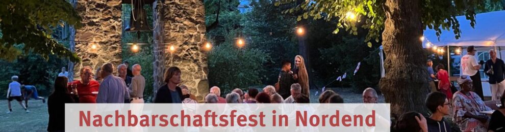 Nachbarschaftsfest in Nordend Nachbarschaftsfest in Nordend