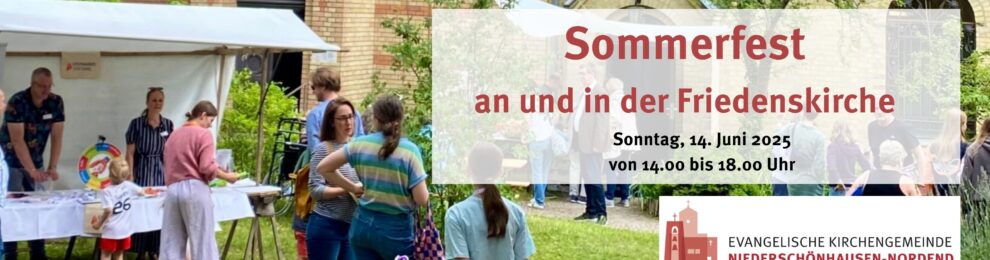 Sommerfest am 14. Juni 2026